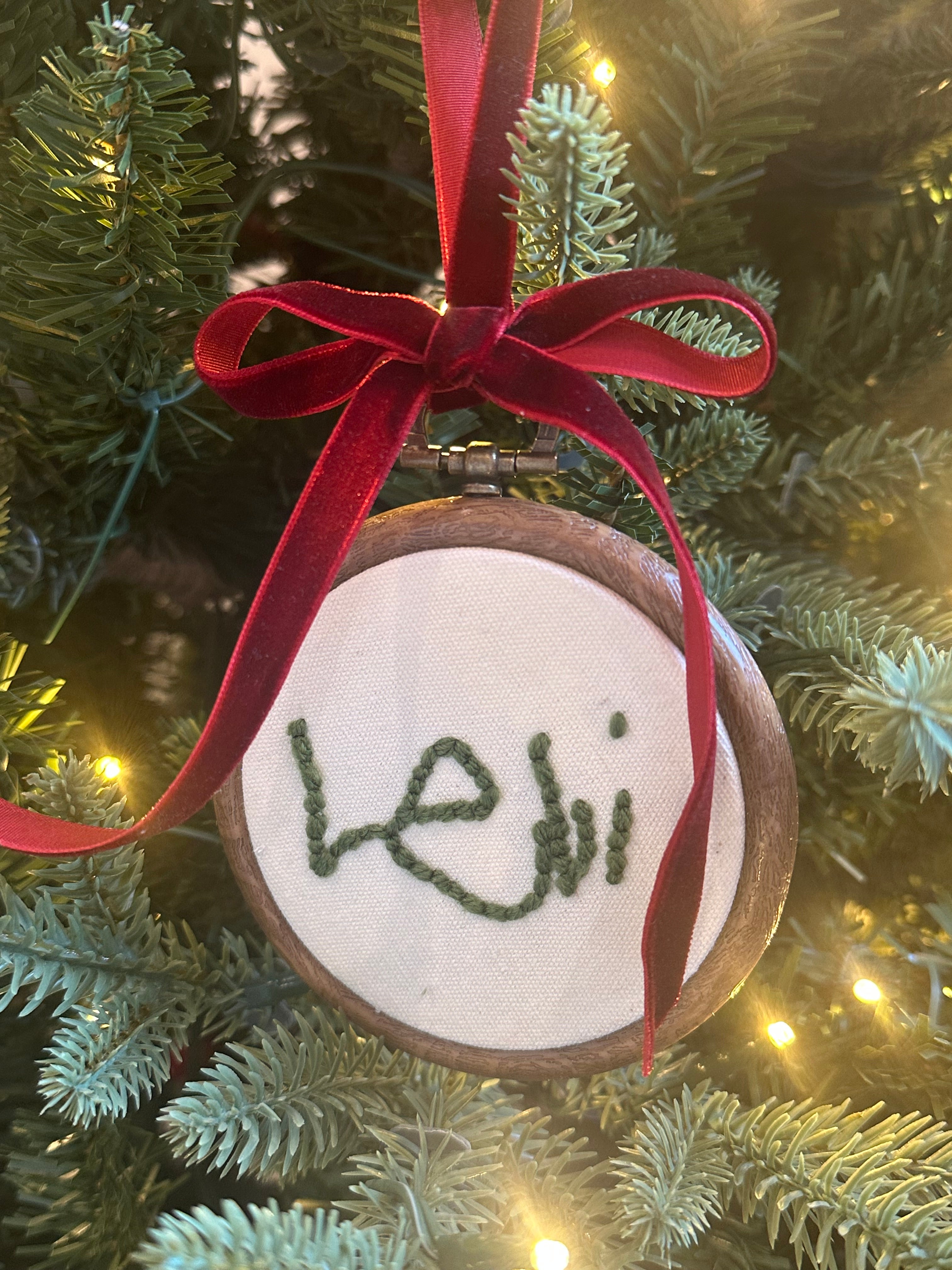 Keepsake Ornament